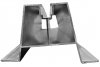 Mostek Trapezowy pochylony Wys=70mm L:400mm z EPDM